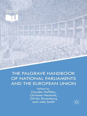 cover image of The Palgrave Handbook of National Parliaments and the European Union